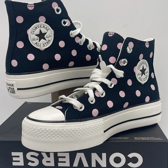 Converse WMNS High-Top Platform Sneakers A10688C
CTAS LIFT HI
BLACK/SUMMIT PINK - Picture 10 of 16